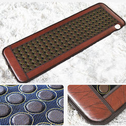 Jade Mattress Germanium Stones Tourmaline Heating Arvada Kingrelax Infrared Rays Heat Timer 50x150cm Personal Heat Stimulator 9.1 Germanium Stone Mesh