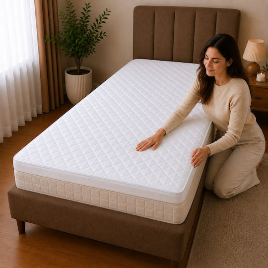 Kotonia Home Topper Saltele Dublu Spumă De Memorie Cu Husa Detasabila 140x200x4cm