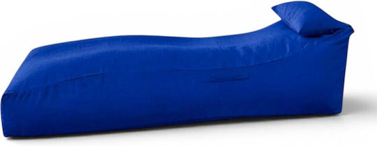 Многофункционален Пуф Шезлонг Водоустойчив Pacific Blue 170x70x55cm