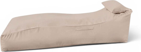 Șezlong Puf Polimorfic Impermeabil Rustic Linen 170x70x55cm