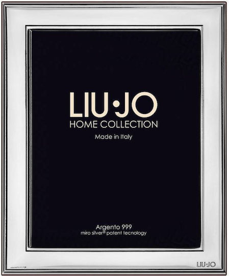 Liu Jo Metallic Photo Frame With Silver Frame