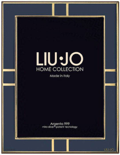 Liu Jo Fotorahmen Blau-Gold Metallisch 9x13 Liu Jo Fotorahmen Blau-Gold Metallisch 9x13