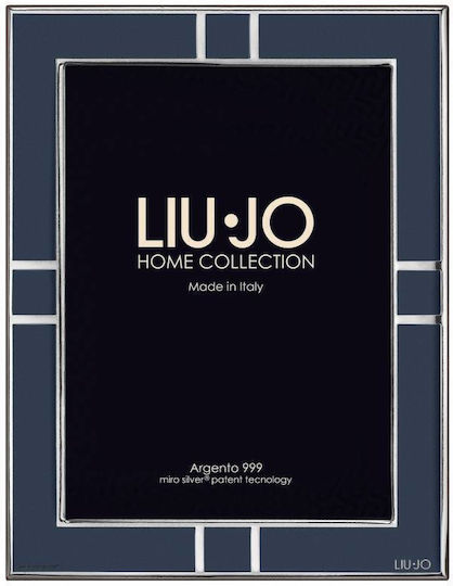 Liu Jo Fotorahmen Blau-Silber Metallisch 13x18 Liu Jo Fotorahmen Blau-Silber Metallisch 13x18