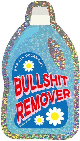 Αυτοκόλλητo Βινυλίου Bullshit Remover Detergent 10 X 5,8 Cm