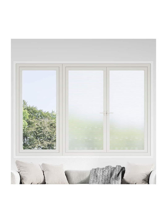 VidaXL Self-Adhesive Window Film Matte Stripes ...
