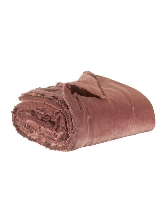 Vivaraise Double Quilt 240x260cm Fara Brown