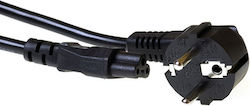 Intronics Schuko - IEC C5 Power Cord 2m Black AK5144 Intronics Schuko - IEC C5 Power Cord 2m Black AK5144