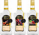 Декорирана бутилка с вълнообразен мотив 500ml Premium Home Liqueur