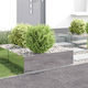 vidaXL Metallic Garden Hedge in Silver Colour 1...