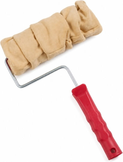 Farbroller Technomuster Samoá Gummi Handgriff 18cm Rollex 01.00781