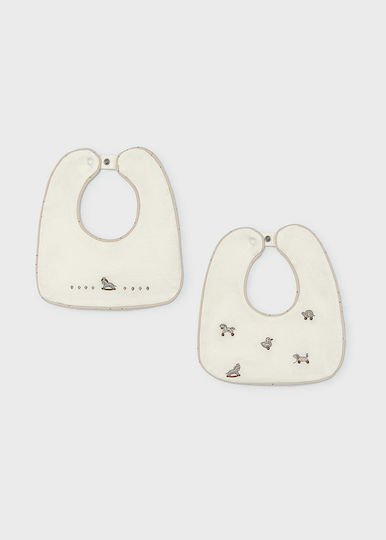 Mayoral Set of 2 Baby Bibs Red 16-09137-053 9137