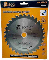Mizoo Schleifscheibe Holz mit 30 Zähnen 180mm Mizoo Schleifscheibe Holz mit 30 Zähnen 180mm