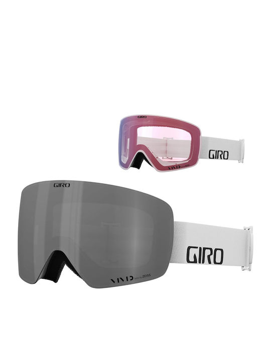 Giro Μάσκα Σκι & Snowboard Ενηλίκων Λευκή Giro Μάσκα Σκι & Snowboard Ενηλίκων Λευκή