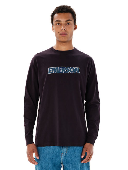 Emerson Athletic Long Sleeve Black