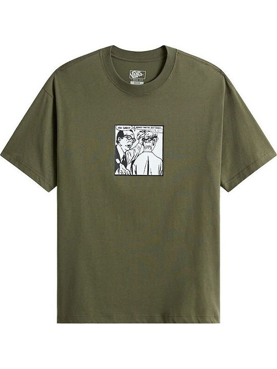 Vans T-shirt Λαδί