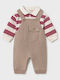 Kinderhosen Set in Lila Damaskino