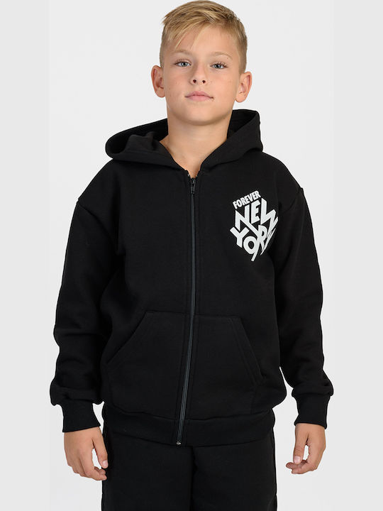 Trax Kinder-Sweatshirt Strickjacke mit Kapuze S...