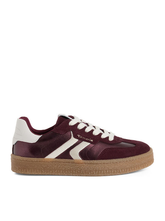Damentaschen Sneakers Burgundisch Met
