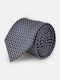 Berto Lucci Men's Tie Printed In Navy Blue Color