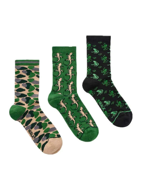 Walk Walk Kinder Socken Mehrfarbige 3er-Pack