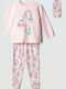 Evita Kinder-Nachtwäsche Winter Rosa H729
