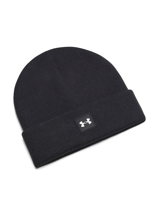 Kinder Beanie Gestrickt Schwarz