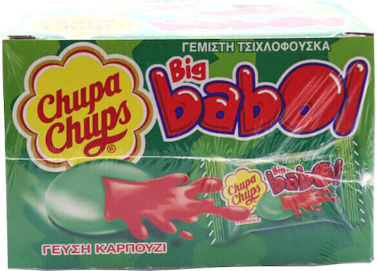 Chupa Chups Kaugummi Big Babol Wassermelone 60 Stück 6-41040