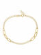Senzio Belibasakis Women's Gold 14K Chain Bracelet
