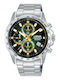Lorus Sports Men's Watch Battery Chronograph with Silver Metal Bracelet