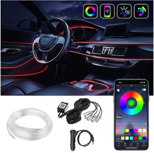 Decorative Lighting Set 18 LED RGB Car XD-2606 RL16468