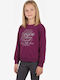 Kinder-Sweatshirt Lila
