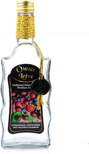 Decorated Bottle Wave 500ml Forest Fruits