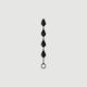 Perle anale negre