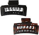 Claw Clip 8.5cm Hollow Black-Brown Sk-11354 Piece