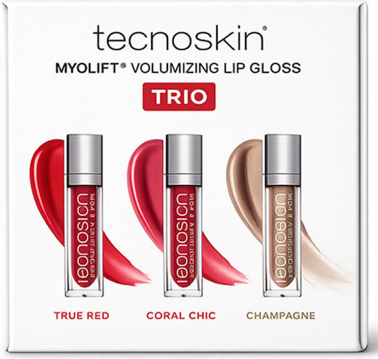 Tecnoskin Myolift Volumizing Σετ Lip Gloss True Red