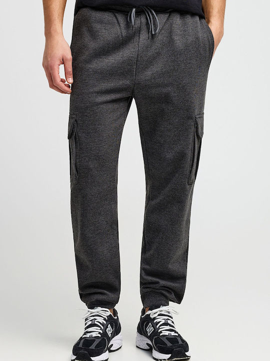 Funky Buddha Pantaloni de Trening Cargo cu Elas...