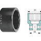 3/4'' Impact Socket Head 12 Points Short 20
