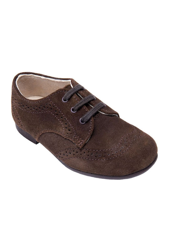 Mocasini copii Suede Maro