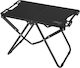 Nils Τραπέζι για Camping Πτυσσόμενο σε Βαλιτσάκι 57.5x40x36cm Μαύρο