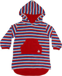 Halat de plajă cu glugă Multicolor Albastru Mitty James 18-24 luni