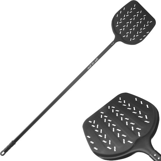 Italy 3d Lopată Pentru Pizza Din Aluminiu Perforată 33x33 cm