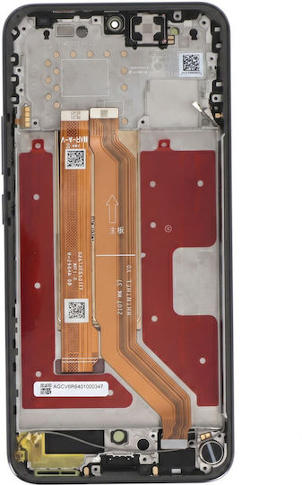 Honor Pachet complet de service ecran Honor Magic 8 Lite panou OLED șasiu negru