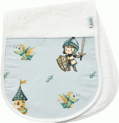 Bunny Bebe Shoulder Burp Cloth 23x54cm