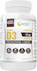 Wish Pharmaceutical Vitamin D3 50μg + Prebiotic Vitamin for Immune Support & Bone Health 120 Capsules