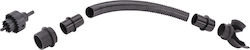 Connection Set Hose + Hole Saw Black Connection Set Hose + Hole Saw Black