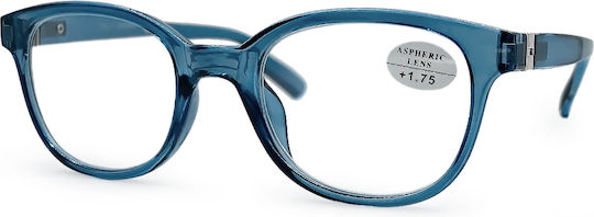 Optosquad Reading Glasses +1.50 In Transparent Colour 8950-1