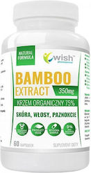 Wish Pharmaceutical Bamboo Extract 350mg 60 κάψουλες Wish Pharmaceutical Bamboo Extract 350mg 60 κάψουλες