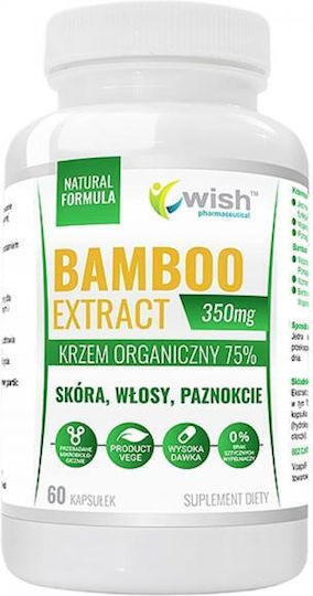 Wish Pharmaceutical Екстракт от бамбук 350 мг 60 капсули
