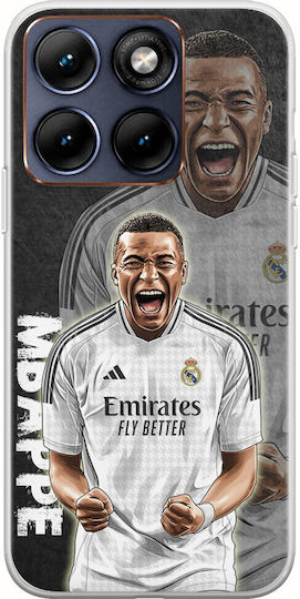 Mobile Phone Case Football Stars Kylian Mbappe Motorola Edge 70 Fusion 5g Flexible TPU Transparent Silicone