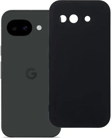 Techwave Soft Handyhülle aus Silikon Schwarz (Google Pixel 10a)